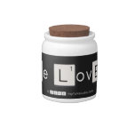 Be LovEd  Candy Jars