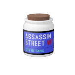 ASSASSIN Street  Candy Jars