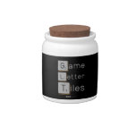 Game
 Letter
 Tiles  Candy Jars