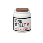 Bond Street  Candy Jars