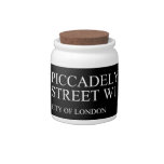 piccadely Street  Candy Jars