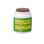 Game
 Letter nomsa luv's andile
 Tiles  Candy Jars