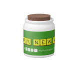 Happy New Year  Candy Jars