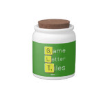 Game
 Letter
 Tiles  Candy Jars