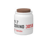 1-59-7  MIDORINO  Candy Jars