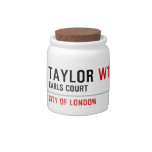 Taylor  Candy Jars