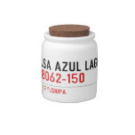 CASA AZUL LAGOA   Candy Jars
