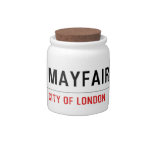 MAYFAIR  Candy Jars