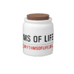 Rhythms of Life  Candy Jars