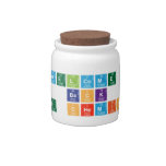 welcome 
 back
 love chemistry  Candy Jars