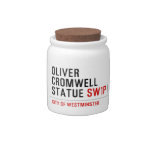 oliver cromwell statue  Candy Jars