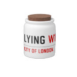 Lying  Candy Jars