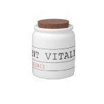 vincent vitaliss  Candy Jars