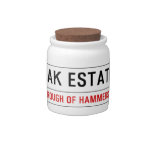 Old Oak estate  Candy Jars