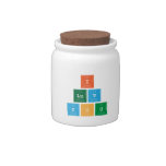 I 
 luv 
 You  Candy Jars