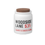 Woodside Lane  Candy Jars