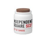 Independence Square  Candy Jars