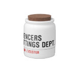 Spencers Lettings Dept.  Candy Jars