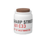 SHARP STREET   Candy Jars