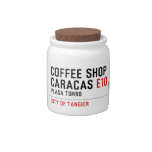 Coffee shop Caracas  Candy Jars