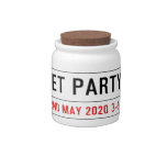 Street Party  Candy Jars