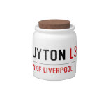 Huyton  Candy Jars
