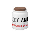 Tracey ann  Candy Jars