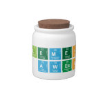 Elements
 are awesome  Candy Jars