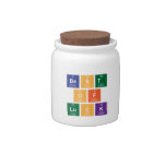 Best
 Of
 Luck  Candy Jars
