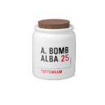 A. BOMB ALBA  Candy Jars