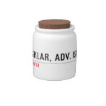 Daliah Sklar, Adv. Israel   Candy Jars