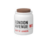 London Avenue  Candy Jars