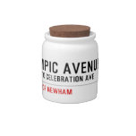 Olympic Avenue  Candy Jars