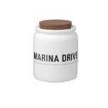 PRINCES MARINA DRIVE  Candy Jars