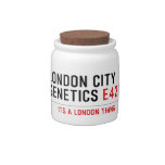 LONDON CITY  GENETICS  Candy Jars