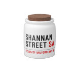 Shannan Street  Candy Jars