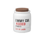 EMMY CUL   Candy Jars