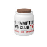 the Hampton  MWB Club  Candy Jars