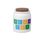 Thank
  You  Candy Jars