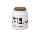 HMP/YOI  NEW HALL  Candy Jars