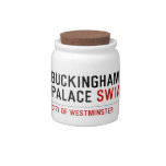 BUCKINGHAM PALACE  Candy Jars