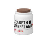 ELIZABETH U. CUMBERLAND  Candy Jars