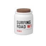 Surfing Road  Candy Jars