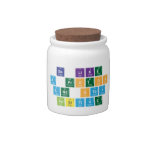Be Like
 A Proton
 and Stay
 Positive  Candy Jars
