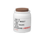   Zingi is truelly madly      and deeply inlove    with  nthabiseng  Candy Jars