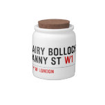 hairy bollocks fanny st  Candy Jars
