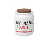 my  Name   Candy Jars