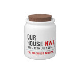 OUR HOUSE  Candy Jars