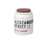 alexzander Street  Candy Jars