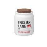 English Lane  Candy Jars